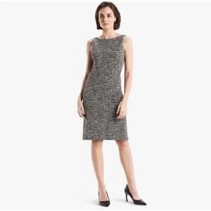 MM Lafleur Gray Midi Dress